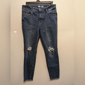 Old Navy Rockstar Super Skinny High Rise Jeans size 10 Women's